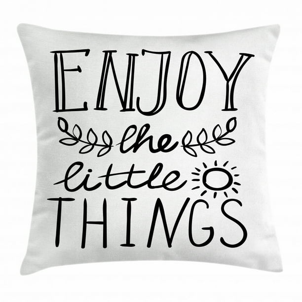 16x16 inch Home Decor White Throw Pillow Great Forever Quote Non Fade Print Decorative Sofa Cushion Stuffed with Hypoallergenic Poly Filling 16x16 inch Home Decor White Throw Pillow Great Forever Quote Non Fade Print Decorative Sofa Cushion Stuffed with Hypoallergenic Poly Filling